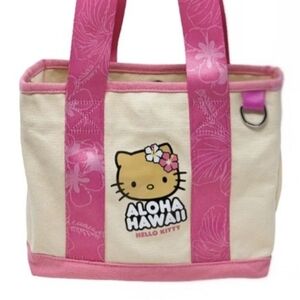 ALOHA HELLO KITTY CANVAS TOTE BAG ABC Stores SANRIO Exclusive